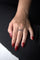 Bague 54 Bague demi-alliance en or blanc 18 carats, rubis et diamants 58 Facettes 2432020CN