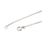 Collier Collier Or blanc Jade jadéite, Diamant 58 Facettes 2432041CN