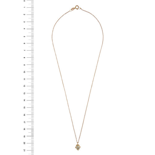 Collier Collier solitaire - Pendentif en or jaune 18 carats et diamant 0,73 ct 58 Facettes 24366