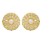 Boucles d'oreilles Boucles d’oreilles - Or jaune 18 carats, perles et diamants 58 Facettes 2441317CN