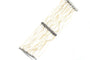 Bracelet Bracelet ancien en or et argent, perles fines et diamants 58 Facettes 26463