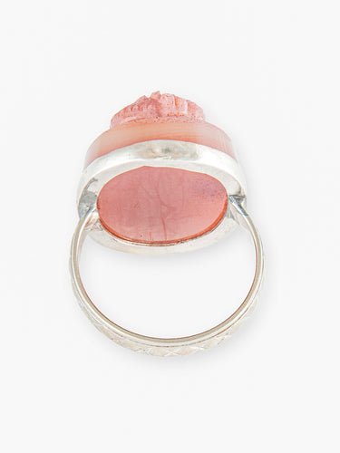 Bague 53 Bague Camée d'Agate, Empereur Romain 58 Facettes DV0032-22