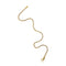 Bracelet Bracelet à maillons tubulaires en or jaune 18 ct 58 Facettes 24504