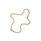 Bracelet Bracelet à maillons tubulaires en or jaune 18 ct 58 Facettes 24504