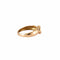 Bague 48 Bague solitaire serti clos en or jaune 18k et diamant 58 Facettes BO/230020