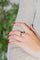 Bague 57 Bague Art déco en or jaune et or blanc, saphir et diamants 58 Facettes 2480169CN