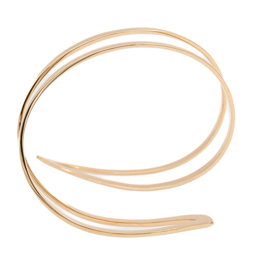 Bracelet Ginette NY Wise Cuff - Bracelet jonc en or rose 18 carats 58 Facettes 2485251CN