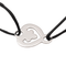 Bracelet O.J. Perrin Légendes - Bracelet cœur en or blanc 18 carats 58 Facettes 2487268CN