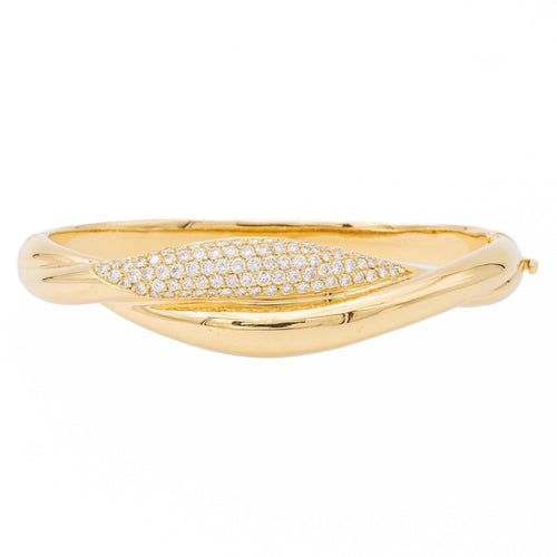 Bracelet Bracelet Jonc Or jaune Diamant 58 Facettes 2488947CN