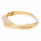 Bracelet Bracelet jonc en or jaune 18 carats pavé de diamants 58 Facettes 2488947CN
