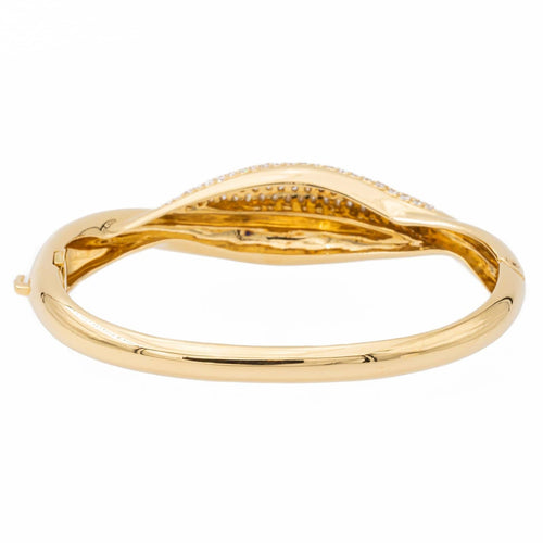 Bracelet Bracelet Jonc Or jaune Diamant 58 Facettes 2488947CN