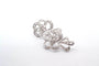 Boucles d'oreilles Boucles d’oreilles années 1950 en platine et or blanc, diamants 58 Facettes 24951b