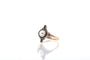 Bague 55 Bague en or jaune et platine avec perle, diamants et saphirs 58 Facettes 24969