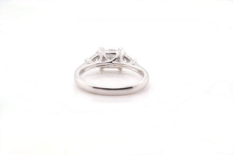 Bague 52 Bague en or blanc 18k avec diamants 58 Facettes 24992/24941