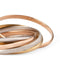 Bague 58 Cartier - Alliance Trinity 7 anneaux en or 3 tons 18k 58 Facettes 1