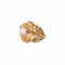 Bague 55 Bague plume sertie d’un diamant taille ancienne en or jaune 18k 58 Facettes 1