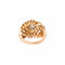 Bague 55 Bague plume sertie d’un diamant taille ancienne en or jaune 18k 58 Facettes 1
