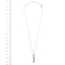 Collier Collier avec pendentif 7 diamants en or blanc 18 ct 58 Facettes 25102