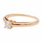 Bague 48.5 Mauboussin - Bague solitaire en or rose et diamant 58 Facettes 2513749CN