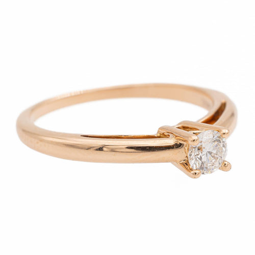 Bague 48.5 Mauboussin - Bague solitaire en or rose et diamant 58 Facettes 2513749CN