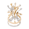 Bague 54.5 Bague Or jaune, Or rose, Or blanc Diamant 58 Facettes 2513757CN