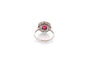 Bague 53 Bague en platine avec émeraude et diamants style Art déco 58 Facettes 25160