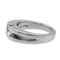 Bague 49 Bague solitaire en or blanc 18 carats avec diamant 0,80 ct 58 Facettes 2529125CN