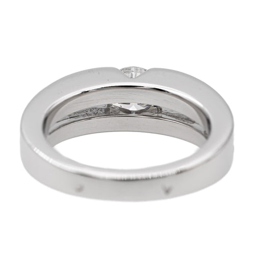 Bague 49 Bague Solitaire Or blanc Diamant 58 Facettes 2529125CN