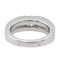 Bague 49 Bague Solitaire Or blanc Diamant 58 Facettes 2529125CN