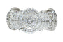 Bracelet Bracelet articulé vintage années 1950 en platine et diamants 58 Facettes 25325-0281