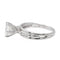 Bague 50 Bague Solitaire Or blanc Diamant 58 Facettes 2537614CN