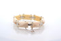 Bracelet Bracelet Art déco en platine et bakélite 58 Facettes 25435