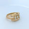 Bague 58 Bague en or rose 18 carats et diamants 58 Facettes 25483