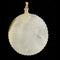 Pendentif Pendentif rond en nacre sculptée et or jaune 18 ct 58 Facettes 25488-1