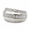 Bague 57 Chopard Bague Bandeau La Strada Or blanc Diamant 58 Facettes 2549311CN