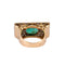 Bague 54.5 Bague ancienne en or jaune et platine, émeraude et diamants 58 Facettes BO/230005 STA
