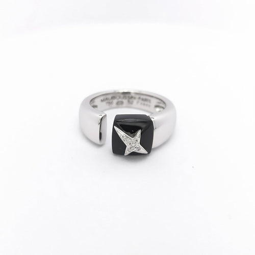 Bague 52 Mauboussin Étoile Sublime - Bague en or blanc et diamants 58 Facettes 25540
