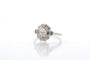 Bague 53 Bague en or blanc 18 carats avec diamants 58 Facettes 25562 25007b