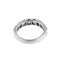 Bague Bague rivière en or blanc 18 ct avec diamants 1,14 ct 58 Facettes 25585