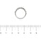 Bague Bague rivière en or blanc 18 ct avec diamants 1,14 ct 58 Facettes 25585