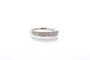 Bague 54 Bague en or blanc 18k sertie de 77 diamants 58 Facettes 25589