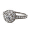 Bague 48 Van Cleef & Arpels - Bague solitaire en platine 950 et diamants 58 Facettes 2560761CN