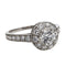 Bague 48 Van Cleef & Arpels Bague Solitaire  Platine Diamant 58 Facettes 2560761CN