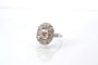 Bague 54 Bague Art déco vintage en platine et diamants 58 Facettes 25715-25766