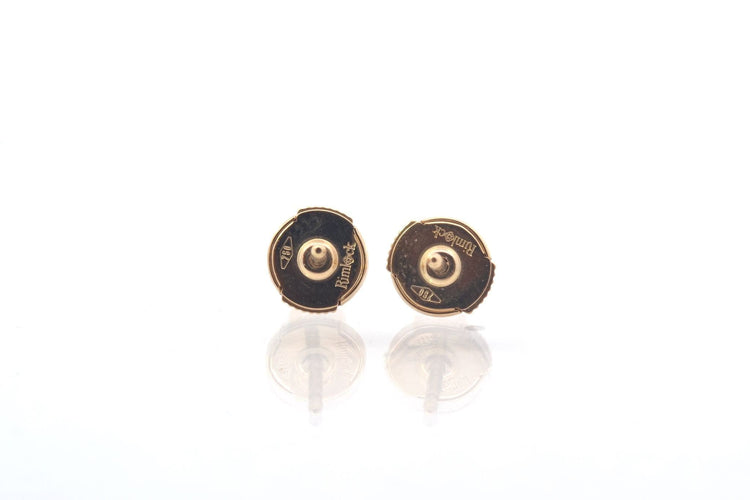 Boucles d'oreilles Puces d’oreilles - Or jaune 18k et diamants 0,56 ct 58 Facettes 25731 25704d