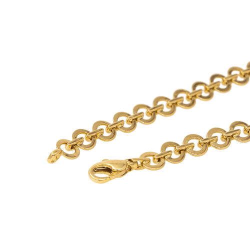 Collier Collier en or jaune 18 carats avec saphir et diamants 58 Facettes 2576877CN