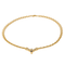 Collier Collier en or jaune 18 carats avec saphir et diamants 58 Facettes 2576877CN