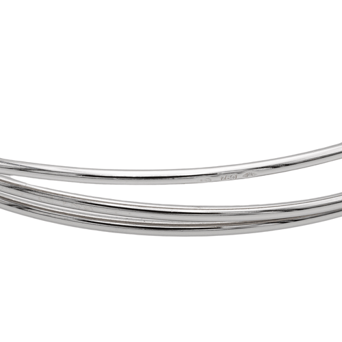 Bracelet Bracelet Jonc Or blanc Diamant 58 Facettes 2584570CN