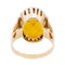 Bague 57 Bague cocktail en or jaune sertie d’une citrine 58 Facettes 2584629CN
