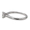 Bague 51 Cartier Bague Solitaire  Platine Diamant 58 Facettes 2595386CN